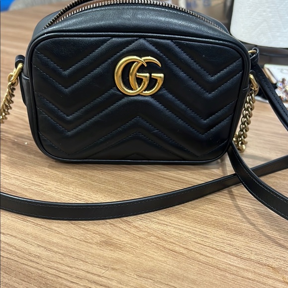 Gucci Black Leather Crossbody Bag - Picture 4 of 7